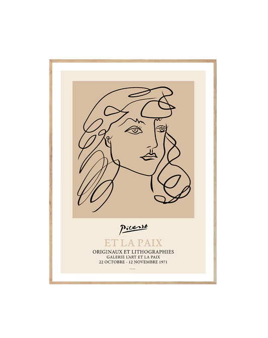 Picasso Portrait of Woman I-0