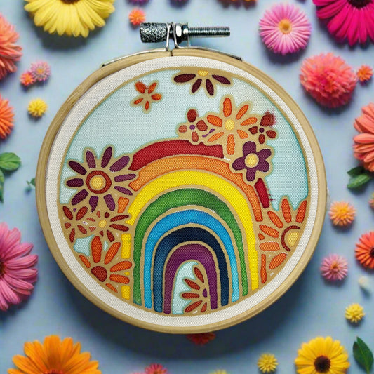 Mini Batik Craft Kit - Over the Rainbow-0