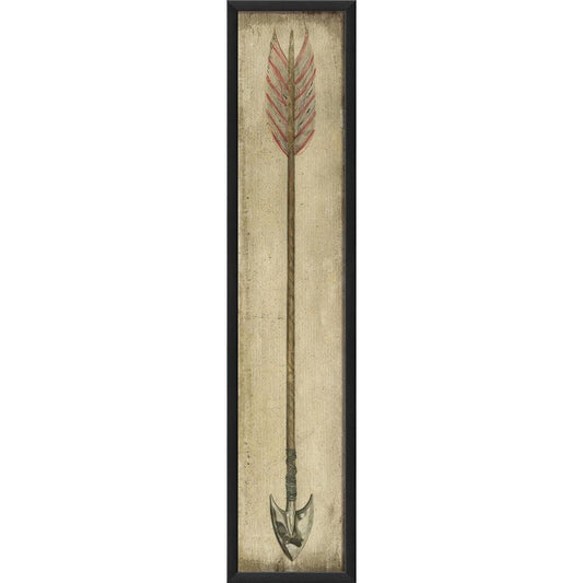 Red and White Feathered Arrow Wall Art by Spicher and Company-1