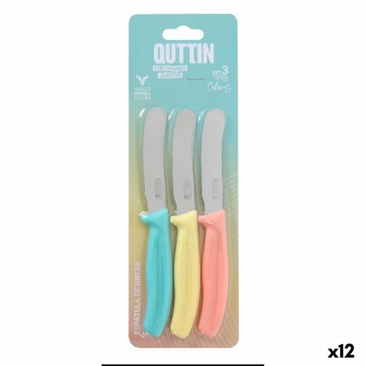 Kitchen Knife Quttin Basic 20 cm 0,8 mm 3 Pieces (12 Units)-0
