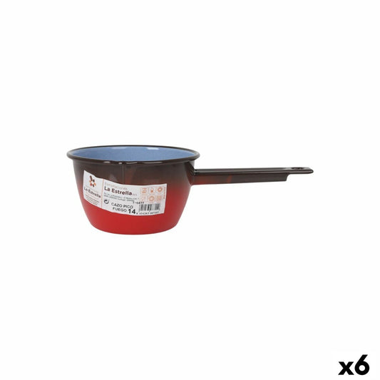Saucepan La Estrella Fuego 1,1 L 28,8 x 15,3 x 9 cm (6 Units)-0