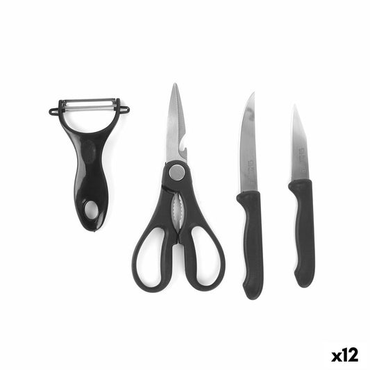 Peeler Knife Set Cuyfor Stainless steel 2 Pieces (12 Units)-0