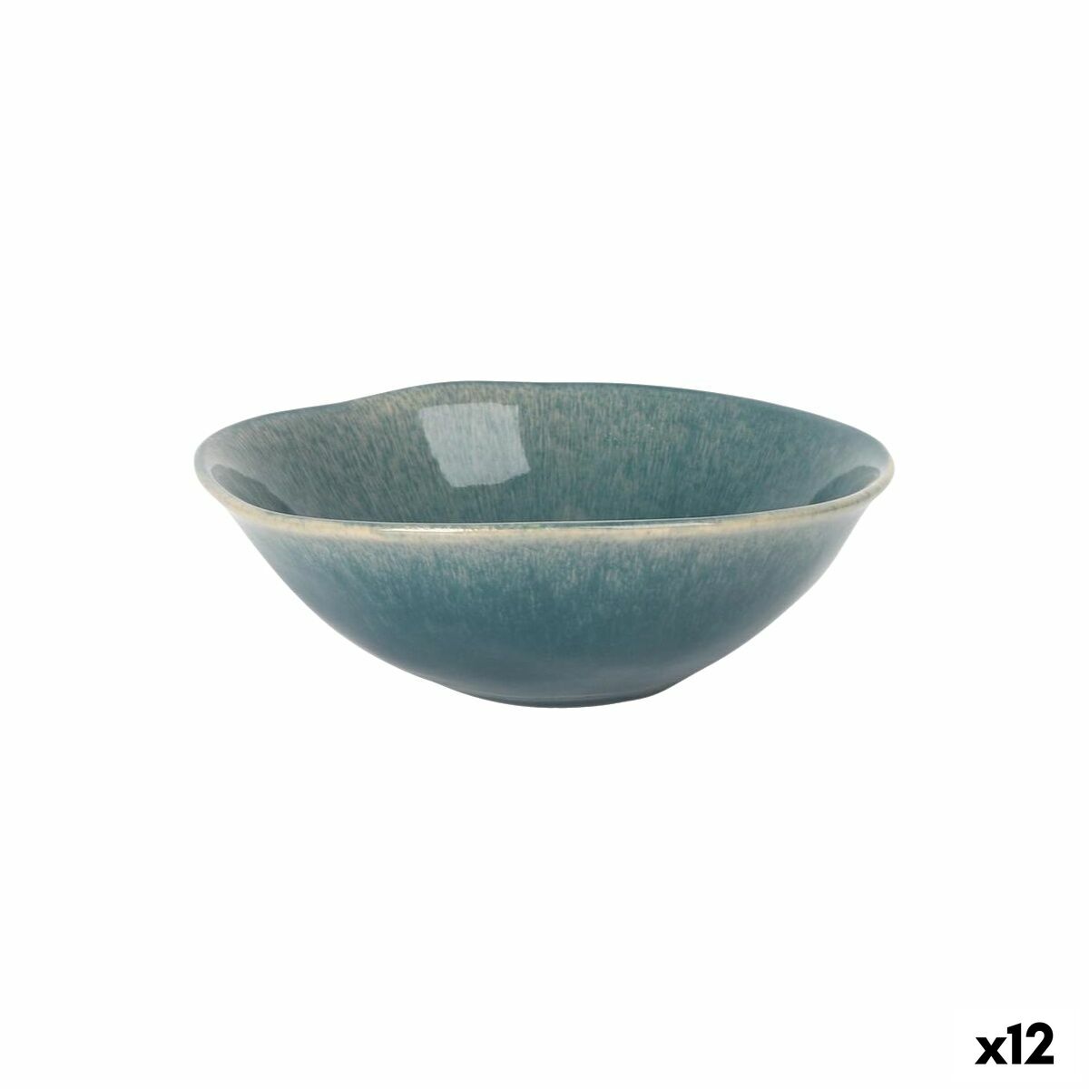 Bowl La Mediterránea Ocean blue Ø 19 cm 770 ml (12 Units)-0