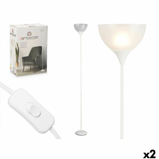 Floor Lamp CE13581-3(133) White 60 W 220-240 V 22 x 185 x 22 cm (2 Units)-0