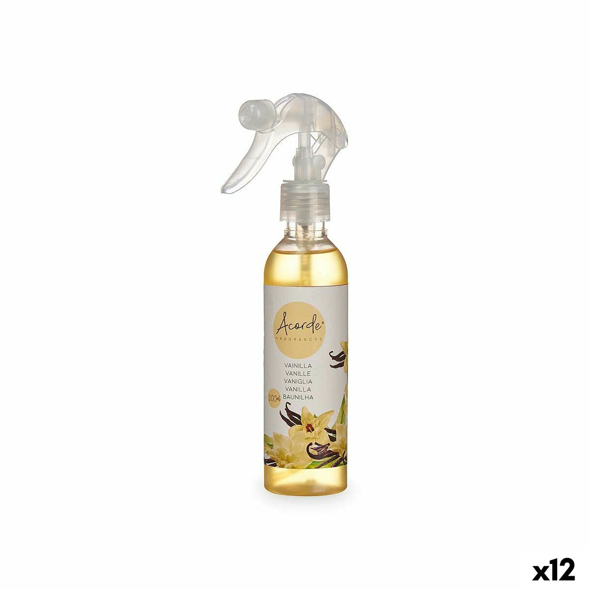 Air Freshener Acorde 4-C-AR Vanilla 200 ml (12 Units)-0