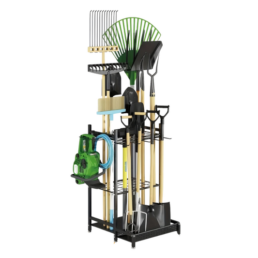 Garden Tool Storage Rack Rustproof Organizer-0