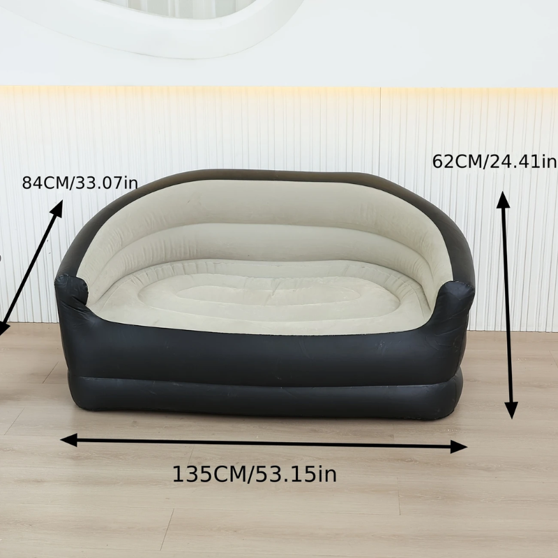 Inflatable Sofa with Foot Pump (2-Person)-3