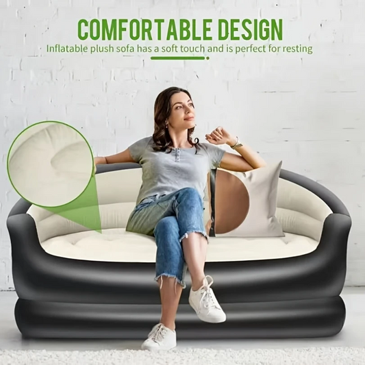 Inflatable Sofa with Foot Pump (2-Person)-1