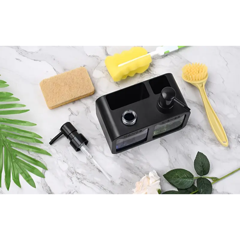 NNETM Dual Soap Dispenser Sink Organizer Set-3