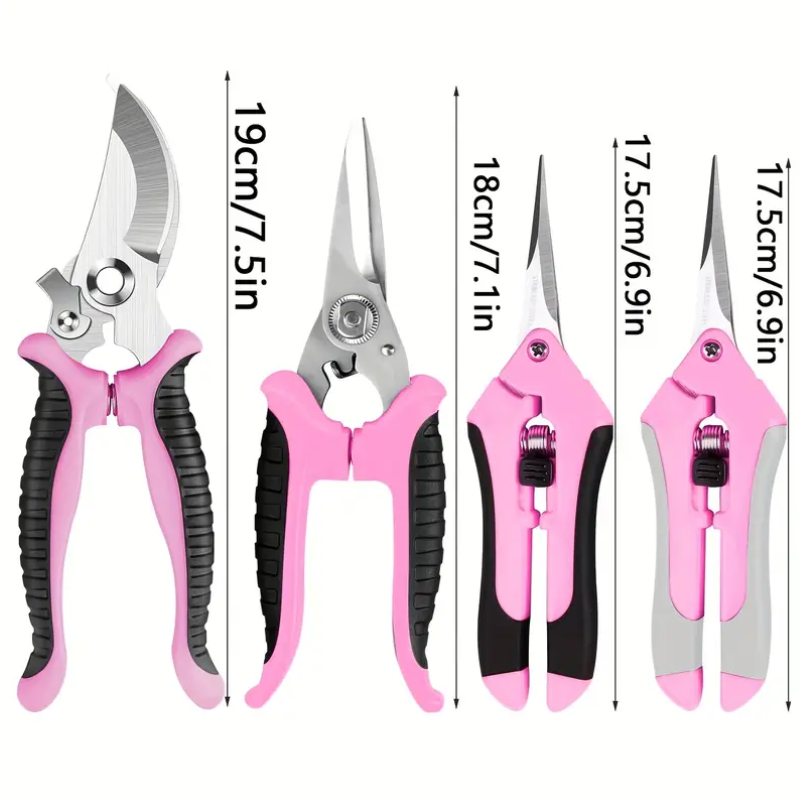 Pruning Scissors Set for Gardening (4pcs)-3