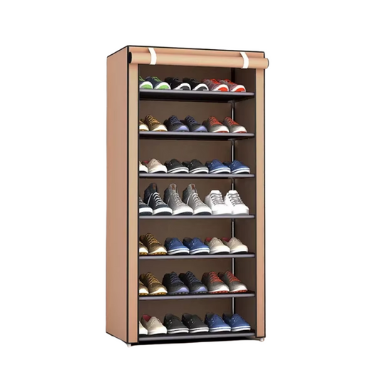 7-Layer Shoe Rack Organizer Nonwoven Fabric Stand-0