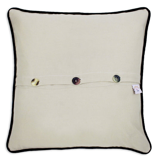 Transylvania Halloween Hand-Embroidered Pillow-1