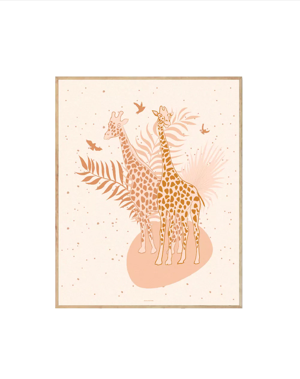 Wild World Twin Giraffes-0