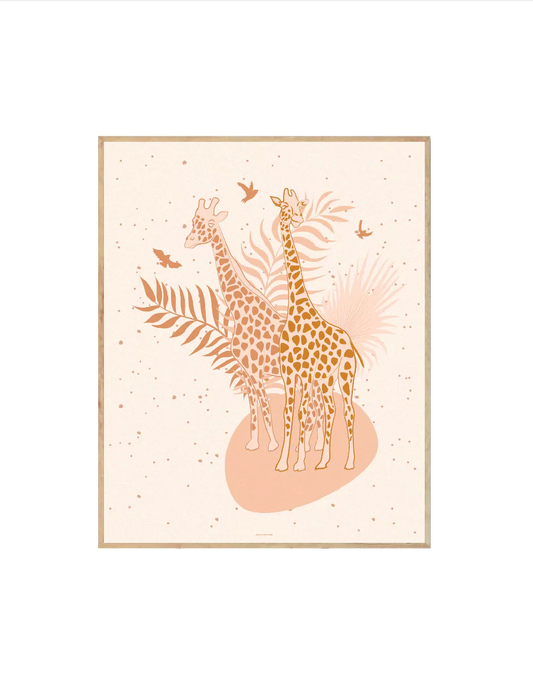 Wild World Twin Giraffes-0